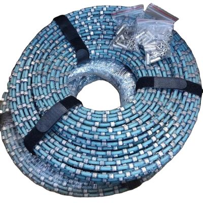 Corte de serras de fio de diamante de plástico de 8,3 mm para quadratura e perfis de blocos de granito