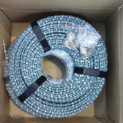 Corte de serras de fio de diamante de plástico de 8,3 mm para quadratura e perfis de blocos de granito