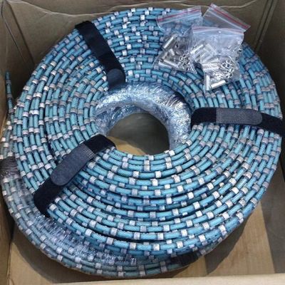 Corte de serras de fio de diamante de plástico de 8,3 mm para quadratura e perfis de blocos de granito