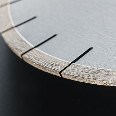 10mm Arbor Dia 14 " 350mm Silent Diamond circular Saw Blade para corte e arranque de borda de laje de pedra de granito de mármore