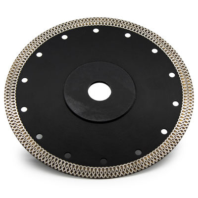 Corte seca molhada lâmina de serra circular de diamante 115mm 10 dentes por polegada para malha de porcelana
