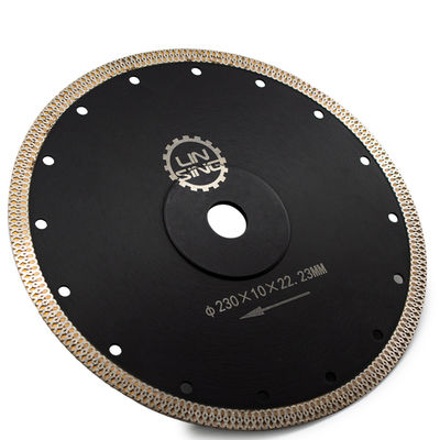 Corte seca molhada lâmina de serra circular de diamante 115mm 10 dentes por polegada para malha de porcelana