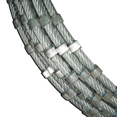 11.0mm Corda de diamante sinterizado Quadrado de diamante para blocos de pedra Triming ferramentas de corte de pedra
