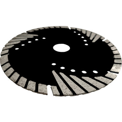 Outro comprimento lâmina de serra de diamante tipo turbo proteção de dentes disco de corte para azulejos de pedra