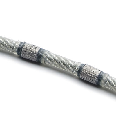 11.0mm Corda de diamante sinterizado Quadrado de diamante para blocos de pedra Triming ferramentas de corte de pedra