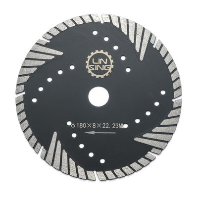 Diâmetro da lâmina 105-230 mm Proteção dos dentes Discos de corte de diamante para grau industrial
