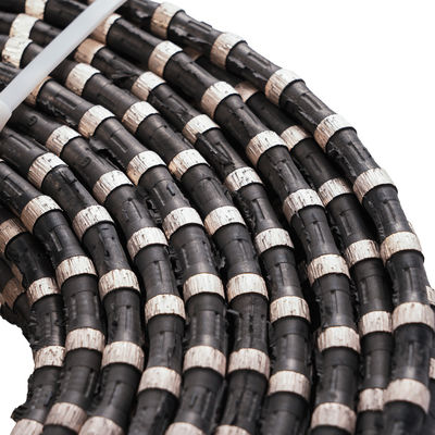 Long Life span Serra de fio de borracha de diamante para extração de granito D12.0mm material de corte