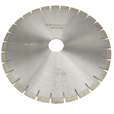 Diâmetro 400mm Disco de Pedra Granito Telhas Ferramentas de corte U-slot 16 polegadas Silent Diamond Saw Blade Cutter Disc