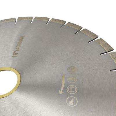 Diâmetro 400mm Disco de Pedra Granito Telhas Ferramentas de corte U-slot 16 polegadas Silent Diamond Saw Blade Cutter Disc