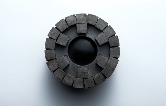Roda de satélite de diamante de pó metálico para polir laje de granito 130mm personalizada