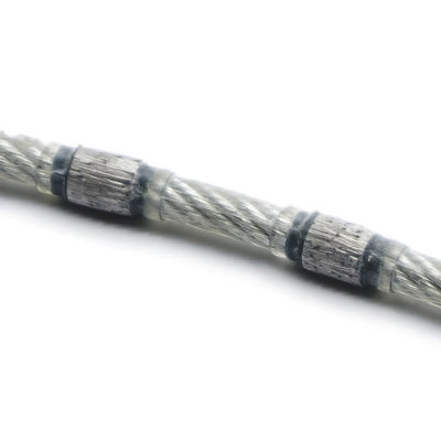 8.3mm 8.8mm 9.0mm Diamond Wire Cutting Rope Saw para perfis personalizados de blocos de granito