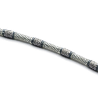 8.3mm 8.8mm 9.0mm Diamond Wire Cutting Rope Saw para perfis personalizados de blocos de granito