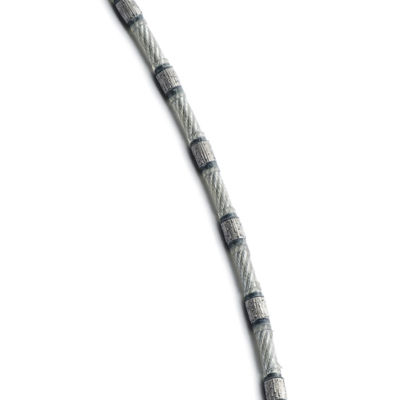 8.3mm 8.8mm 9.0mm Diamond Wire Cutting Rope Saw para perfis personalizados de blocos de granito