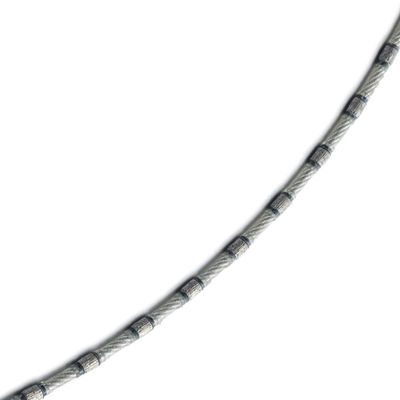 8.3mm 8.8mm 9.0mm Diamond Wire Cutting Rope Saw para perfis personalizados de blocos de granito