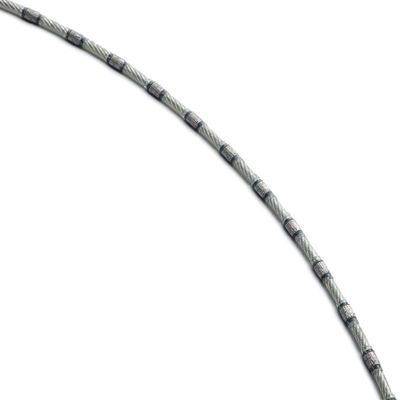 8.3mm 8.8mm 9.0mm Diamond Wire Cutting Rope Saw para perfis personalizados de blocos de granito