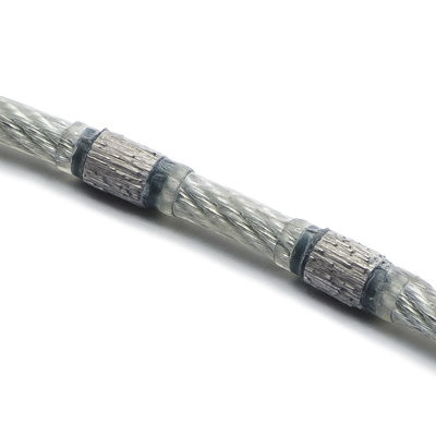 8.3mm 8.8mm 9.0mm Diamond Wire Cutting Rope Saw para perfis personalizados de blocos de granito