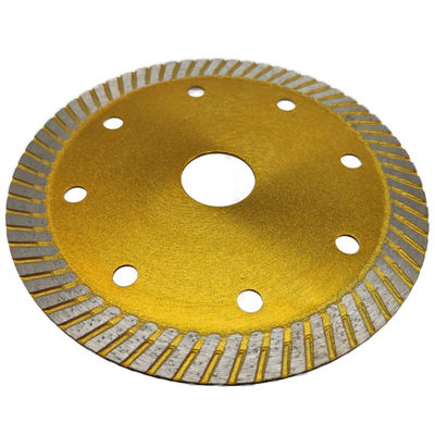 OBM suporte personalizado 5 polegadas verde Turbo Diamond Disc de corte para corte de pedra