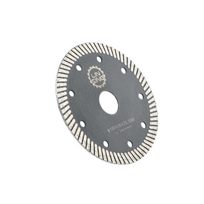 OBM suporte personalizado 5 polegadas verde Turbo Diamond Disc de corte para corte de pedra