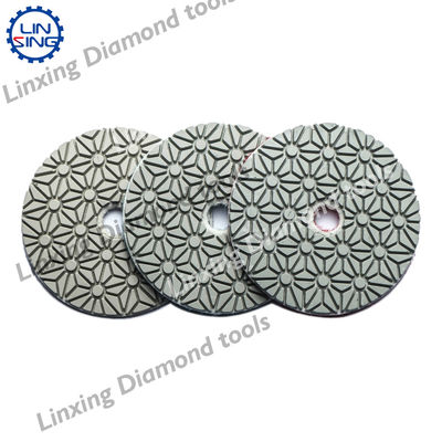 Pads de polimento de diamantes flexíveis para pads de mármore tipo pads de amortecimento
