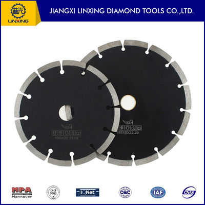 Lâmina de serra segmentada de diamante soldada a laser de 115 mm profissional para corte de tijolos de concreto