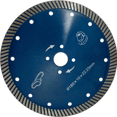 Diamante em pó liga de aço X malha Turbo Concreto triturador disco 7 polegadas para granito de mármore