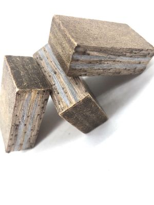 Segmentos de diamante de corte de pedra de mármore com pó metálico e capacidade de corte rápido