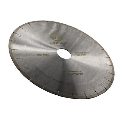 Finitura revestida com Ti 350mm J Tipo de lâmina de serra de diamante para cortar Dekton sem fragmentação