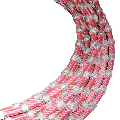 8.8mm Mono Diamond Wire Saw para corte rápido blocos de mármore de granito quadrado perfis