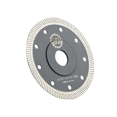 Bom preço Disco de corte de diamante para azulejos de concreto de metal 44T Dentes 5in comprimento da lâmina