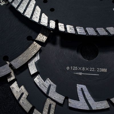 300 mm 350 mm 400 mm revestido de Ti 144 Dentes Granito Saw Blade Cutting para acabamento