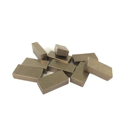 Segmento de diamante de serra de gangue para máquina de corte de mármore Trapezoidal e personalizável