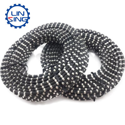 20-40 m2/m Duração de vida Corda de serra de fio de diamante de granito para mineração de pedreiras 11,5 mm de diâmetro