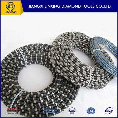 Serra de fios múltiplos de ligação de plástico de diamante para corte de blocos de granito Diâmetro D7.3/D6.3mm