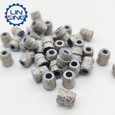 Pedra de betão diamante electroplated contas de corte a seco para máquina de serra de arame de pedreira