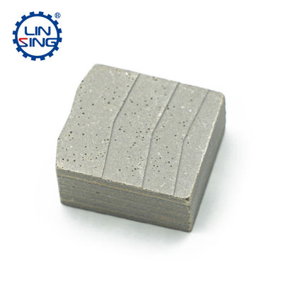 Grande adaptabilidade Segmento de diamante para corte de basalto Altura do segmento 13/15/20mm