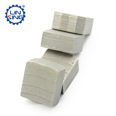 Grande adaptabilidade Segmento de diamante para corte de basalto Altura do segmento 13/15/20mm