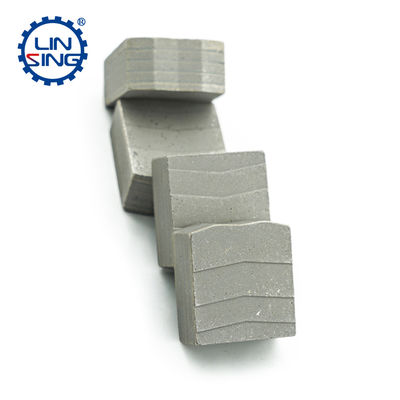 Grande adaptabilidade Segmento de diamante para corte de basalto Altura do segmento 13/15/20mm