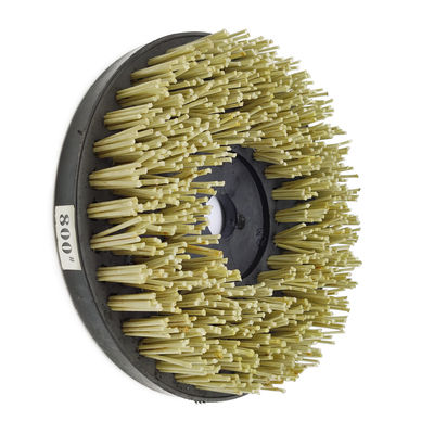 Pincel de nylon de 100 mm com grãos de diamante abrasivo para máquina de moagem e polimento automático