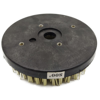 Pincel de nylon de 100 mm com grãos de diamante abrasivo para máquina de moagem e polimento automático