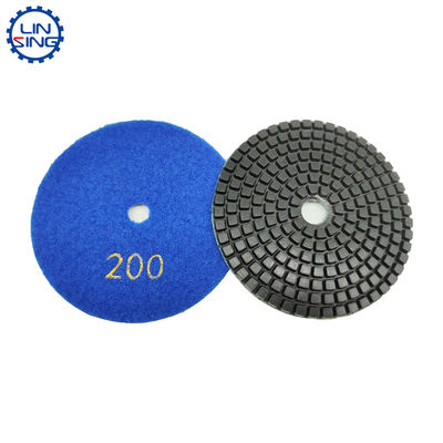 Pad de polimento de diamantes redondos e de Frankfurt para moagem de superfícies de painéis de pedra, mármore, calcário e granito