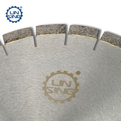 Remodelação Lâmina de diamante revestida de Ti para corte de mármore e granito Disco U de 14'
