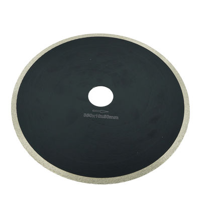Suporte personalizado Ferramentas de diamante de 180 mm Prensa a quente Discos de borda contínua para corte de pedra