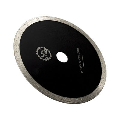 Cortar pedra com confiança usando HOT PRESS D180mm contínuo borda diamante discos de corte