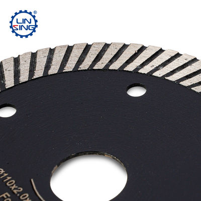10 Dentes por polegada Disco de corte molhado de diamante para corte de azulejos cerâmicos de madeira de pedra