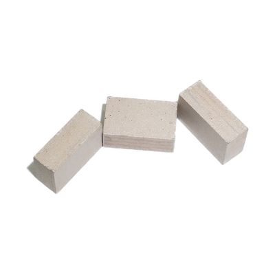 1400mm Single Disc Sandstone Cutter Tips com forma plana 24*9*15mm Segmento de camada