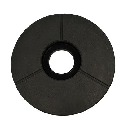 Disco de polir de polir preto de 200 mm redondo para granito de alta eficiência de moagem