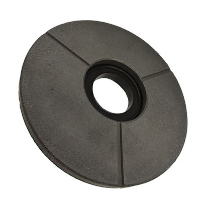 Disco de polir de polir preto de 200 mm redondo para granito de alta eficiência de moagem