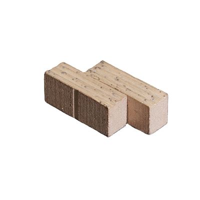 Segmentos de mármore de tamanho personalizado 1200mm 24*8*13 mm para corte de mármore duro no Paquistão