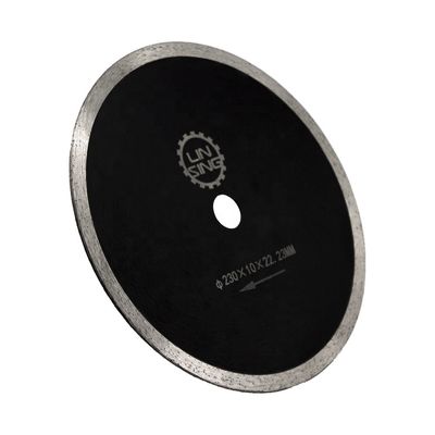 Lâmina de serra de diamante de borda contínua de mármore de 350 mm para corte de azulejos de pedra e cerâmica
