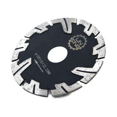 Dentes protegidos Disco de diamante 125 mm Diâmetro da lâmina para cortar tijolos de granito de mármore
